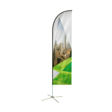 Feather beachvlag 65 x 315 cm - Topgiving